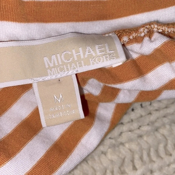 Michael Kors striped top size medium - Picture 5 of 7